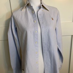 Ralph Lauren pinstripe button down